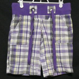 725 ORIGINALS | xs extra small | Plaid Shorts | 100% Cotton | NWOT